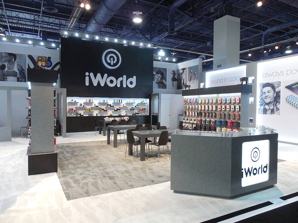 20x40 Booths Or Larger iWorld 40x50 1