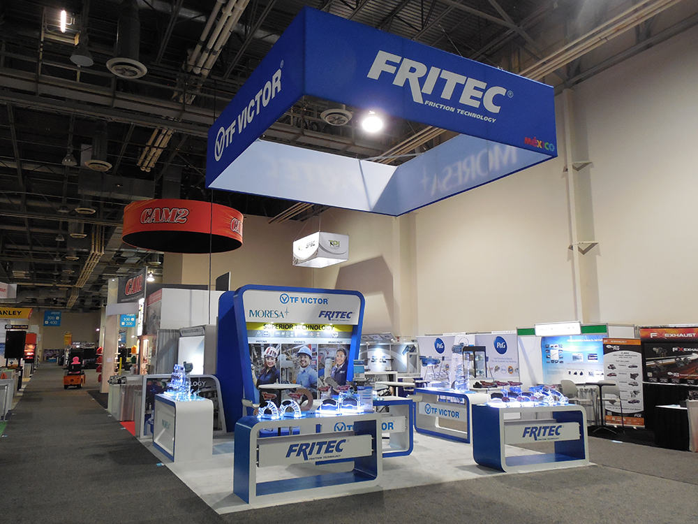 20x20 Booth Projects Fritec