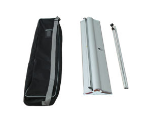 Blade Lite retractable bag, base, pole.