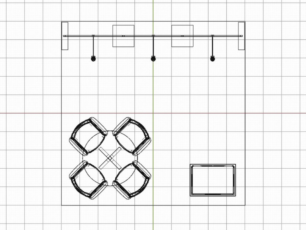 ESP14 10x10 rental booth floor layout