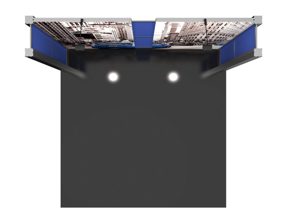 EHP 05 10x10 hybrid pro kit 05 10x10 modular booth plan view