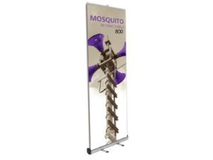 Mosquito 800 retractable banner stand.