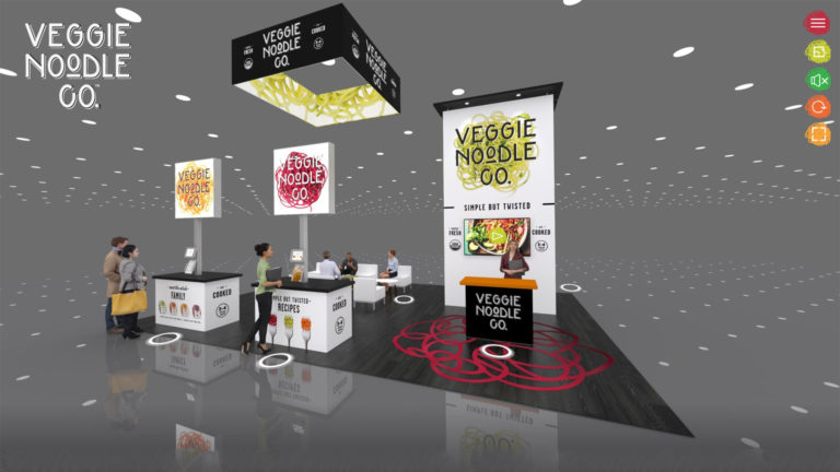 Veggie Noodle virtual exhibit overview.