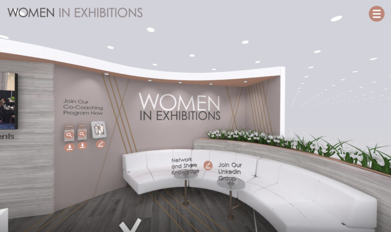 Virtual Exhibit of WIE inside view.